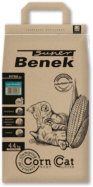 BENEK SUPER CORN CAT MORSKA BRYZA 7L