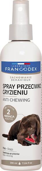 FRANCODEX SPRAY PRZECIWKO OBGRYZANIU PRZEZ SZCZENIAKI I PSY 200ML