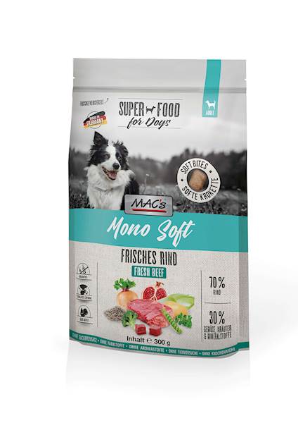 MAC'S DOG SOFT MONO WOŁOWINA 300G