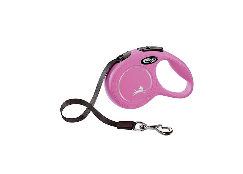 FLEXI NEW CLASSIC TAŚMA XS 12KG 3M RÓŻOWA