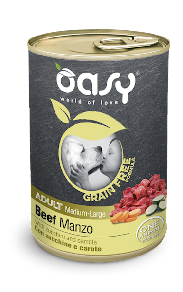 OASY DOG GRAIN FREE ADULT WOŁOWINA 400G