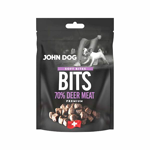 JOHN DOG CHAPSY Z MIĘSA JELENIA 100G