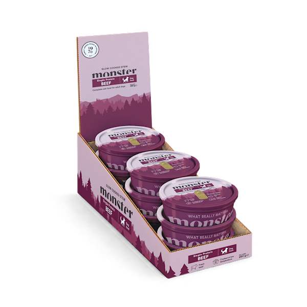 MONSTER DOG SLOW COOKED STEW BEEF (GULASZ Z WOŁOWINY) 280G