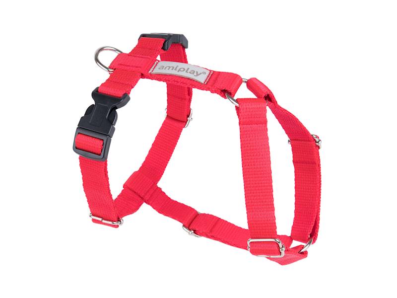 AMIPLAY SAMBA SZELKI REGULOWANE GUARD CZERWONE XL