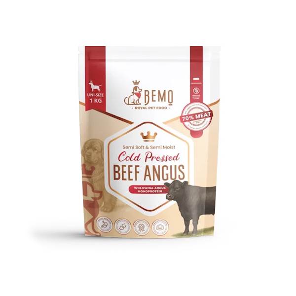 BEMO COLD PRESSED BEEF ANGUS (WOŁOWINA) 1KG