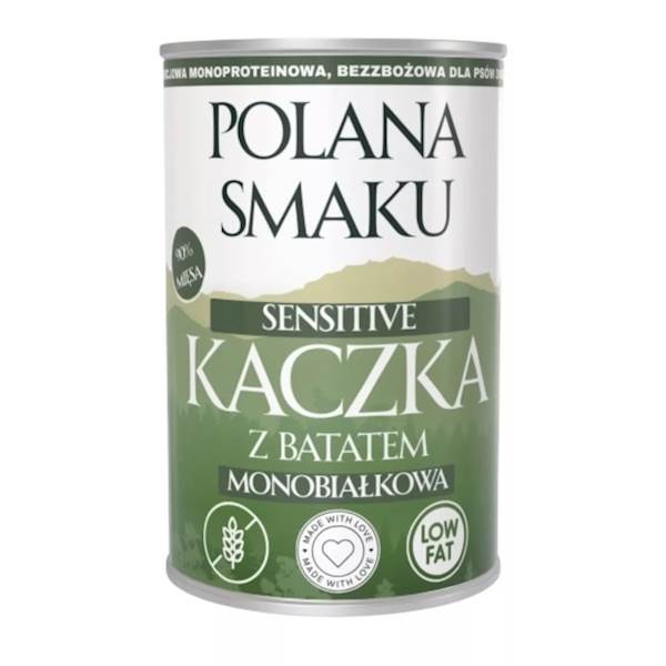 POLANA SMAKU KACZKA Z BATATEM SENSITIVE 400G