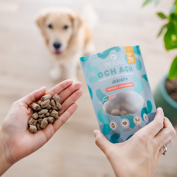 PERRO OCH ACH PRZYSMAKI LIOFILIZOWANE JESIOTR 40G