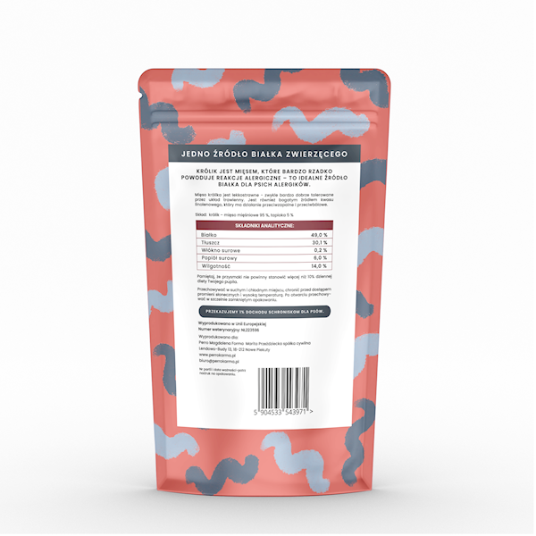 PERRO DAJ DWA TRENERKI Z KRÓLIKIEM 85G 