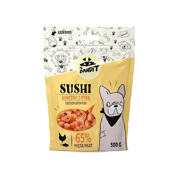 MR. BANDIT SUSHI Z KURCZAKIEM 500G