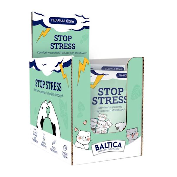 BALTICA STOP STRESS DLA PSA I KOTA 10 TABLETEK