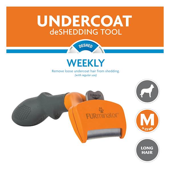 FURMINATOR UNDERCOAT DESHEDDING SHORT LONG HAIR MEDIUM DOG