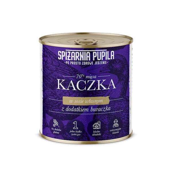 SPIŻARNIA PUPILA KACZKA Z BURACZKIEM 850G