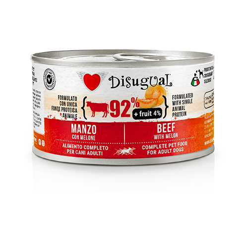 DISUGUAL DOG FRUIT WOŁOWINA Z MELONEM 150G
