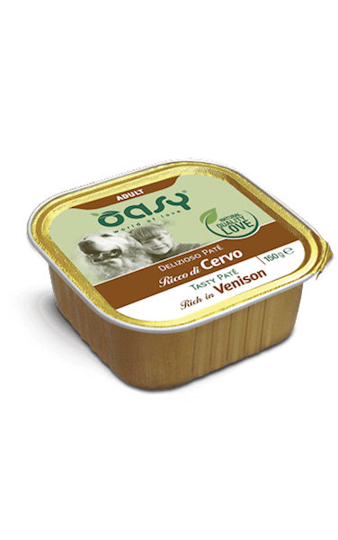 OASY DOG DELIZIOSO PATE DZICZYZNA 150G
