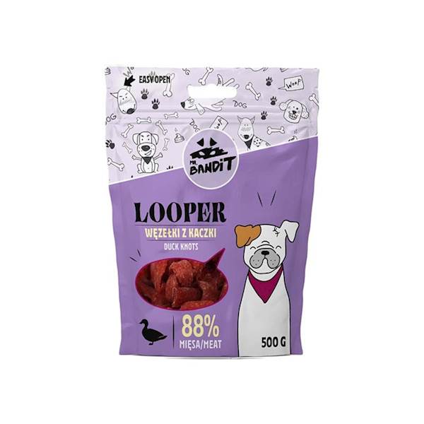 MR. BANDIT LOOPER WĘZEŁKI Z KACZKI 500G