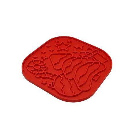 FIBOO MATA LOLLIPOP XMAS (CZERWONA)