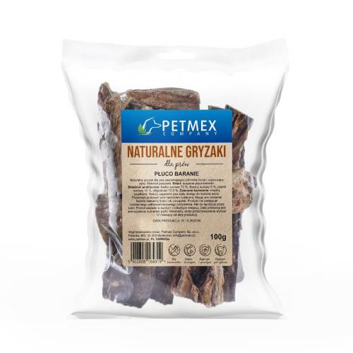 PETMEX PŁUCO BARANIE 100G