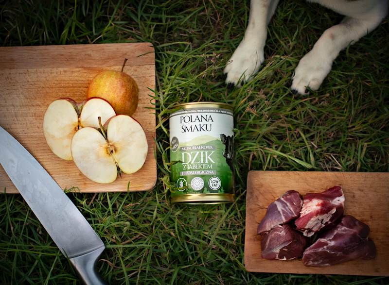 POLANA SMAKU DZIK Z JABŁKIEM 400G
