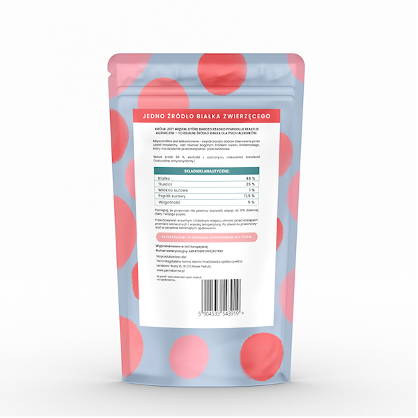 PERRO OCH ACH PRZYSMAKI LIOFILIZOWANE KRÓLIK 40G