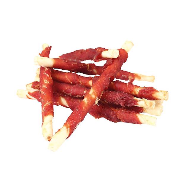 FITMIN DOG FOR LIFE TREATS DUCK WITH RAWHIDE STICK 400G