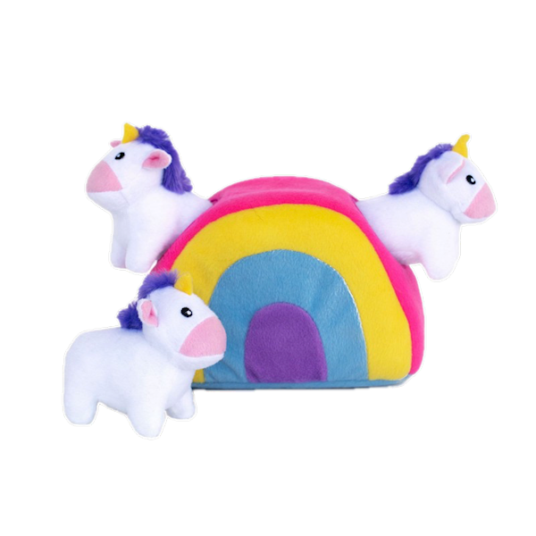 ZIPPY PAWS PLUSZOWA NORKA JEDNOROŻEC 