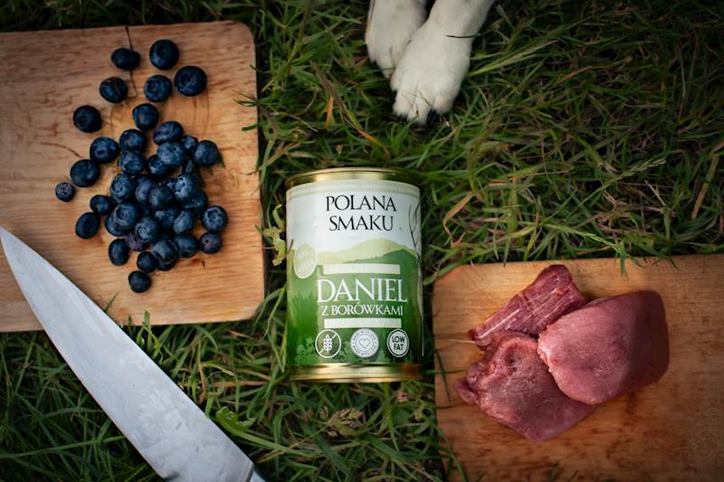 POLANA SMAKU DANIEL Z BORÓWKAMI 400G
