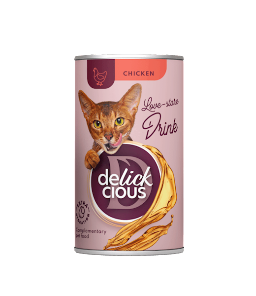 DELICKCIOUS DRINK CHICKEN (NAPÓJ DLA KOTÓW Z KURCZAKIEM) 140G