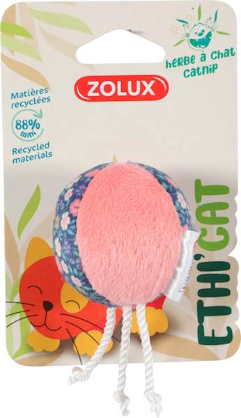 ZOLUX ETHI'CAT PIŁKA KWIATY 