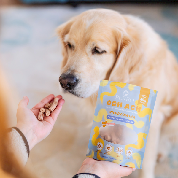 PERRO OCH ACH PRZYSMAKI LIOFILIZOWANE WIEPRZOWINA 40G