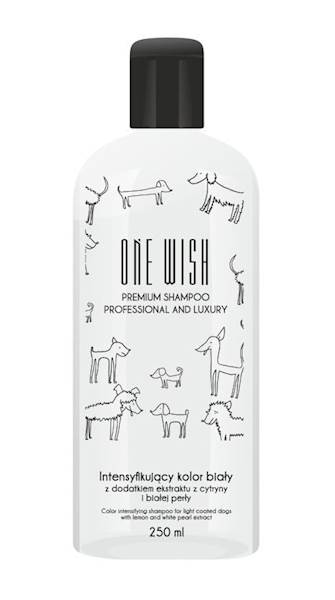 ONE WISH SZAMPON DO SIERŚCI BIAŁEJ 250ML