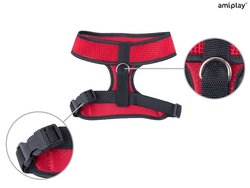 AMIPLAY AIR SZELKI SCOUT CZERWONE S