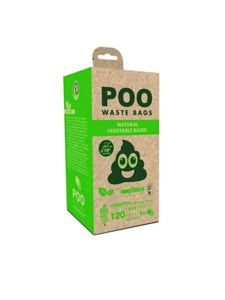 M-PETS POO WASTE BAGS MINT SCENT (MIĘTOWE) 8X15SZT