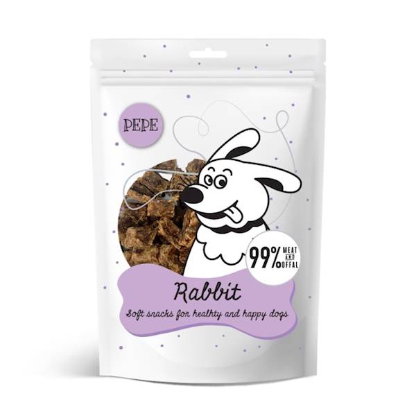 PEPE SOFT SNACKS FOR DOGS RABBIT (KRÓLIK) 70G
