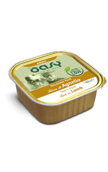 OASY DOG DELIZIOSO PATE JAGNIĘCINA 150G