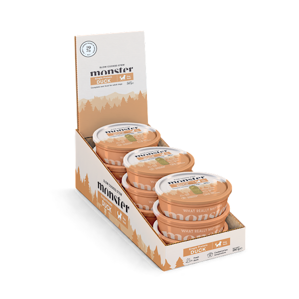 MONSTER DOG SLOW COOKED STEW DUCK (GULASZ Z KACZKI) 280G