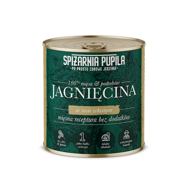 SPIŻARNIA PUPILA 100% JAGNIĘCINA 850G