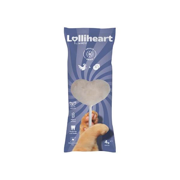 M-PETS LOLLIHEART (LIZAK DLA KOTA) KURCZAK I BORÓWKA 4G