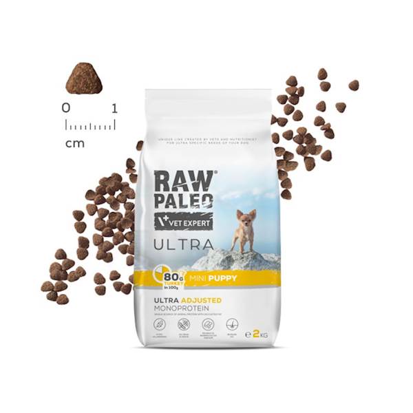 VET EXPERT RAW PALEO ULTRA PUPPY MINI TURKEY 750G