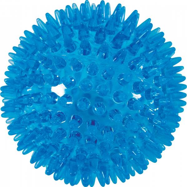 ZOLUX TPR POP PIŁKA Z PISZCZAŁKĄ 8CM TURKUSOWA