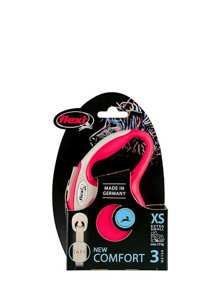 FLEXI NEW COMFORT TAŚMA XS 12KG 3M CZERWONA