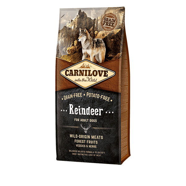 CARNILOVE DOG REINDEER FOR ADULT 12KG