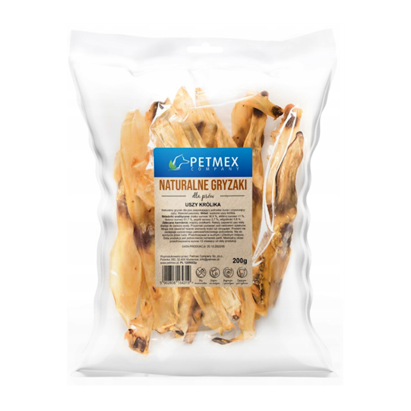 PETMEX USZY KRÓLIKA 200G