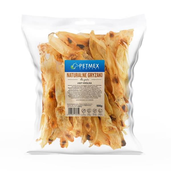 PETMEX USZY KRÓLIKA 500G