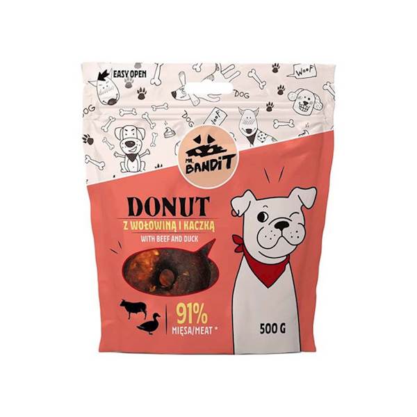 MR. BANDIT DONUT Z WOŁOWINĄ I KACZKĄ 500G