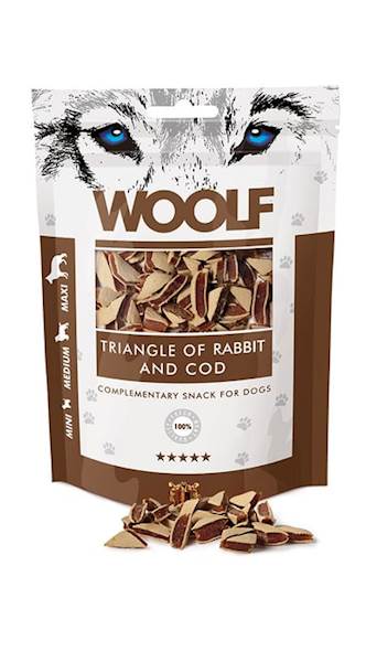 WOOLF TRIANGLE OF RABBIT AND COD 100G
