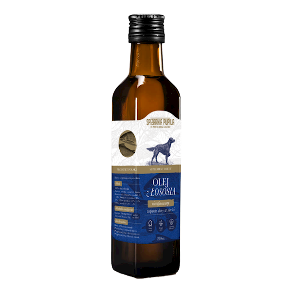 SPIŻARNIA PUPILA OLEJ Z ŁOSOSIA 250ML