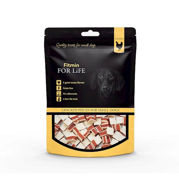 FITMIN FOR LIFE CAT & DOG CHICKEN & FISH PIECES 70G