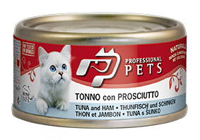DISUGUAL CAT PROFESSIONAL PET FILETOWA TUŃCZYK Z SZYNKĄ 70G