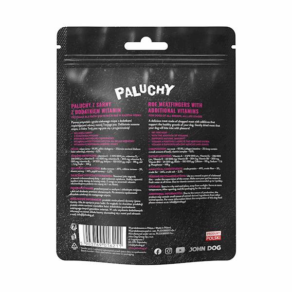 JOHN DOG PALUCHY Z SARNY Z DODATKIEM WITAMIN 7SZT