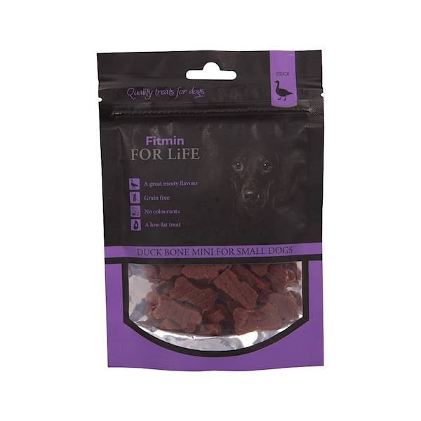 FITMIN DOG FOR LIFE TREATS DUCK BONE MINI 70G